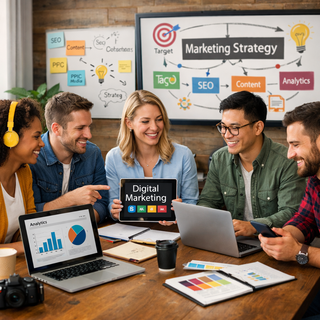 a team of digital marketers-1